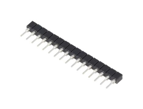 Podstawka SIP 16-pin THT 2,54mm Pokrycie pozłacany flash 1-1814655-1