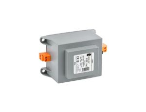 Jednofazowy transformator IP30 na szynę DIN TH-35 w obudowie z zabezpieczeniem PSZ 100 400/230V 100W 0,43A