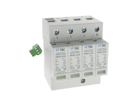 Ogranicznik przepięć Typ T1+T2 4P 8kA PPO7-275/4 z RS