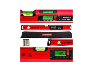 Poziomnica elektroniczna IP65 PRO900 DIGITAL 60CM + pokrowiec