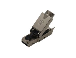 Wtyk beznarzędziowy RJ45 Cat8.1 STP samozaciskowy