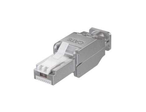 Wtyk beznarzędziowy RJ45 STP Cat6 samozaciskowy