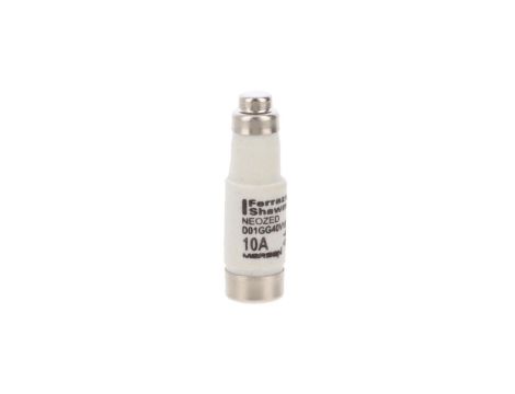 Wkładka bezpiecznikowa D01 gG 400VAC /250VDC 10A W211090