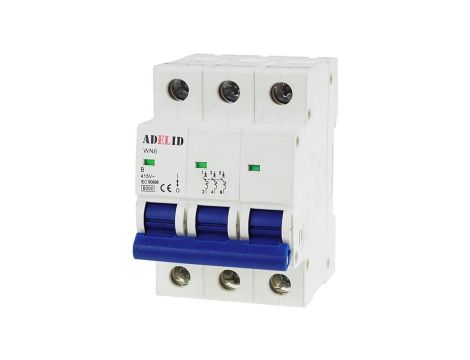 Wyłącznik nadprądowy 3P B 10A 6kA AC WN6 3P B10A