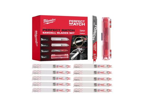 Zestaw brzeszczotów PERFECT MATCH MILWAUKEE