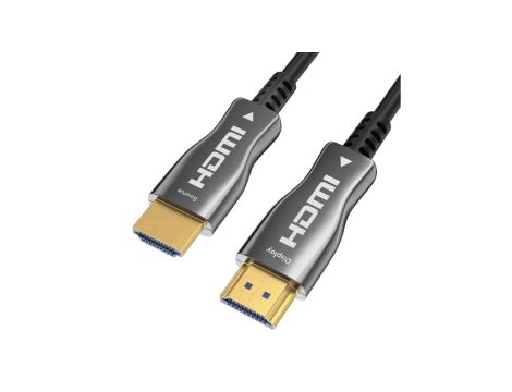 CLAROC Kabel optyczny HDMI 2.0 4K Premium High Speed Ultra HD 4K@60 15m