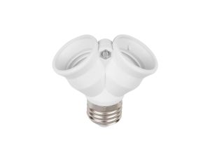 LED line Przejściówka żarówki E27-2xE27