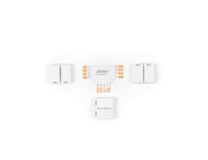 LED line łącznik do taśm LED CLICK CONNECTOR kątowy 10 mm 4 PIN Typ T RGB