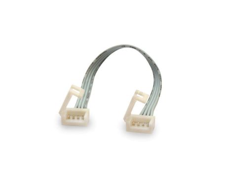LED line złączka do taśm LED wodoodpornych CLICK CONNECTOR podwójna 10 mm 4 PIN z przewodem