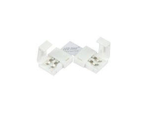 LED line łącznik do taśm LED CLICK CONNECTOR kątowy 8 mm 2 PIN Typ L