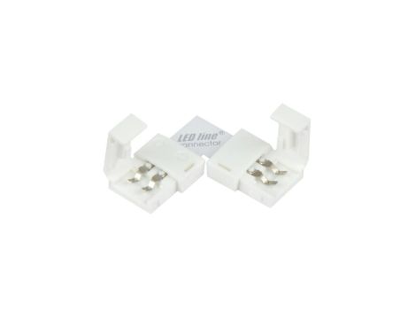 LED line łącznik do taśm LED CLICK CONNECTOR kątowy 8 mm 2 PIN Typ L