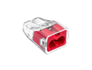 IDEALNA Szybkozłączka SCP2 B10 wtykowa do drutów i wielodrutów 2-torowa 4mm 32A 450V 88001001 /10 szt./