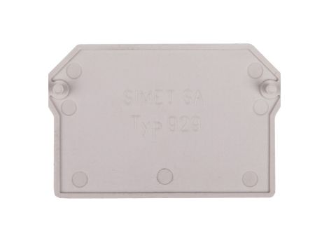 Przekładka dla złączek serii NOWA ZSG 1-6.0N, ZSG 1-10.0N T929 szara 17929302 /25szt./