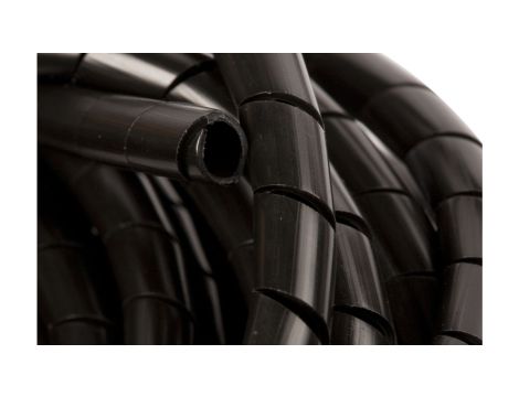 Wężyk ochronny spiralny WSN 8/S czarny E01WS-01010200300 /10m/