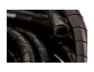 Wężyk ochronny spiralny WSN 6/S czarny E01WS-01010200200 /10m/