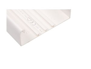 Kanał kablowy DLP 50x150 /bez pokrywy/ biały 010432 /2m/