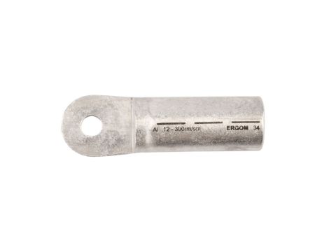 Końcówka oczkowa aluminiowa szczelna KRA 300/12 E12KA-01010104300