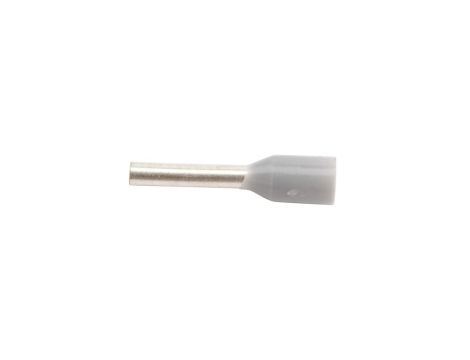 Końcówka tulejkowa izolowana TI 0,75mm2/8mm szara cynowana TI0,75L8 /100szt./