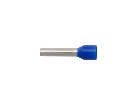 Końcówka tulejkowa izolowana TI 2,5mm2/12mm niebieska cynowana TI2,5L12 /100szt./