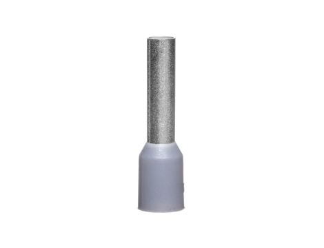 Końcówka tulejkowa izolowana TI 4mm2/12mm szara cynowana TI4L12 /100szt./