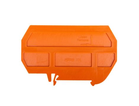 Ścianka separująca pomarańczowa szerokość 90mm 209-190 /25szt./