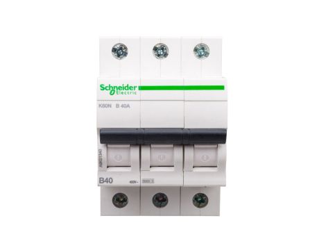 Wyłącznik nadprądowy 3P B 40A 6kA AC K60N A9K01340