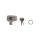 Zamek cylindryczny (2 klucze w komplecie) LC-ZSBIT-CS 133104