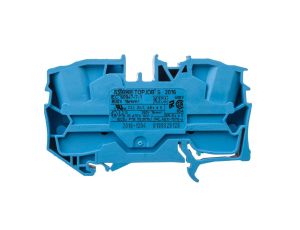 Złączka szynowa 2-przewodowa 16mm2 niebieska 2016-1204 TOPJOBS