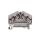 Złączka szynowa 4-przewodowa 2,5mm2 szara 280-646