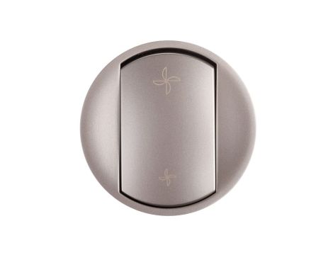 CELIANE Klawisz pojedynczy do łącznika wentylacji tytan 068361