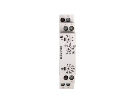 Przekaźnik czasowy 1P 8A 1sek-100h 12-240V AC/DC wielofunkcyjny TR-EM1P-UNI 2612870