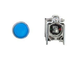 Przycisk sterowniczy 22mm niebieski z samopowrotem z podświetleniem 1Z 1R XB4BW36B5