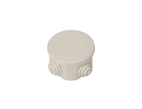 Puszka natynkowa 65x35mm tworzywo IP44 szara OL20001