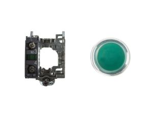 Przycisk sterowniczy 22mm zielony z samopowrotem 1Z XB4BP31