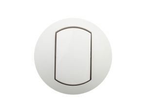 CELIANE Klawisz pojedynczy do łącznika biały IP44 067801