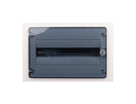 Rozdzielnica modułowa 1x18 podtynkowa IP40 Golf (drzwi transparentne) VF118TD