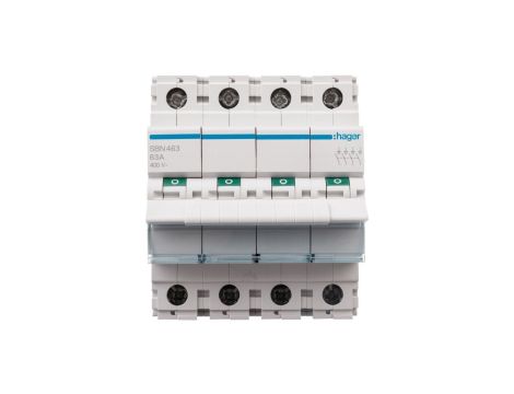 Rozłącznik modułowy 63A 4P SBN463