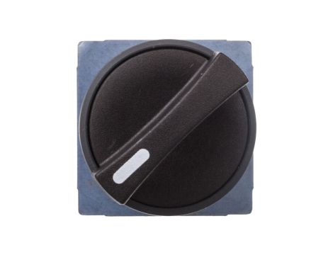 Przełącznik 2 położeniowy pokretło 22mm czarny 1Z bez samopowrotu XB7ND21