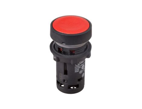 Przycisk sterowniczy 22mm czerwony z samopowrotem 1R XB7NA42