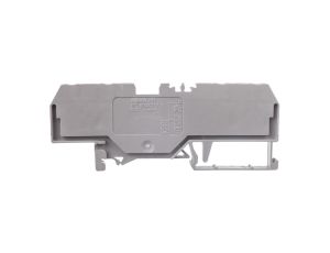 Złaczka szynowa 4-przewodowa 4mm2 szara 281-652