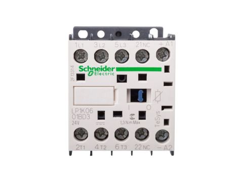 Stycznik mocy 6A 3P 24V DC 0Z 1R LP1K0601BD3