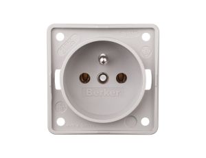 Integro Flow Gniazdo z uziemieniem szare mechanizm 961852506