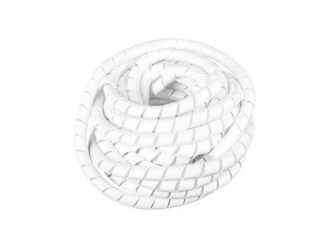 Wężyk ochronny spiralny WSN 24/V2 biały E01WS-01010300800 /10m/