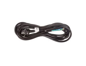 Przewód przyłączeniowy H05VV-F 3x1,5 5m czarny S18325