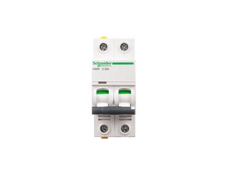 Wyłącznik nadprądowy 2P C 20A 6kA AC iC60N-C20-2 A9F04220