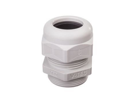Dławnica kablowa poliamidowa PG29 IP68 V-TEC PG29 LGR jasnoszara 2024772 /20szt./