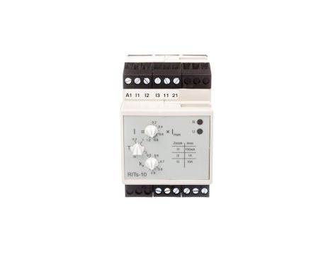 Przekaźnik pomiarowy prądu 1-fazowy 2P 5A 24-230V AC/DC 0,005-10A RITS-10 2605063