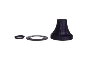 Cokół mocujący tworzywo czarny poziomy XVBZ01