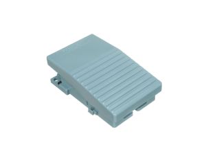 Wyłącznik nożny pojedynczy bez osłony niebieski metal 1Z 2R 2 kroki XPEM211