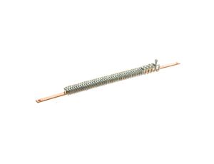 Szyna zbiorcza miedziana 12x4x455mm z zaciskami przyłączeniowymi 037302